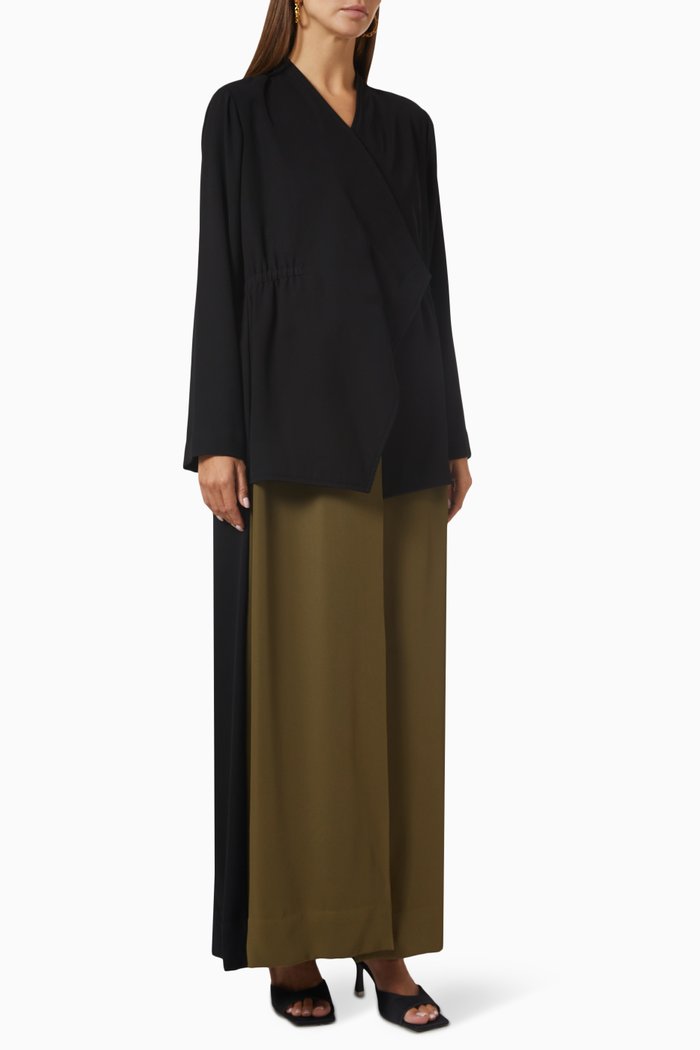 

Fancy Jacket Abaya, Multicolour
