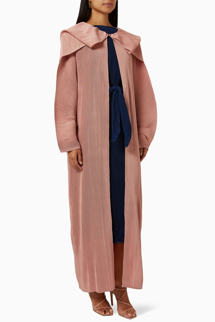 

Lily Abaya & Inner Dress Set, Pink