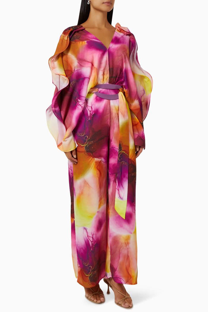 

California Poppy Jumpsuit, Multicolour