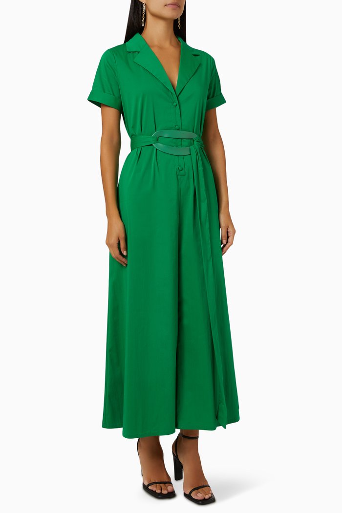 

Belted Jumpsuit, Green
