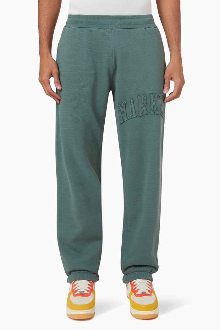 

Logo Sweatpants in Cotton, Green