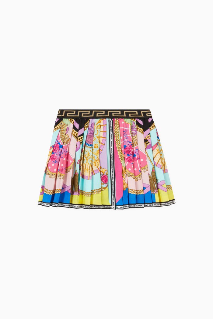 

Ventagli Mini Skirt in Viscose, Multicolour