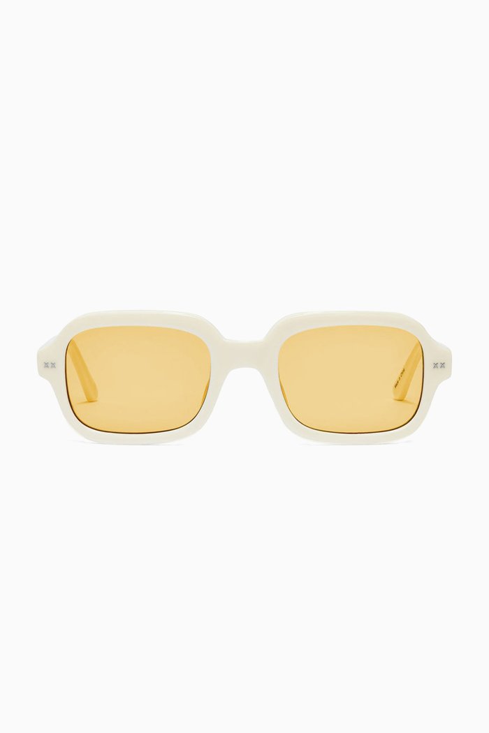 

Jordy Sunglasses in Bio-acetate, White