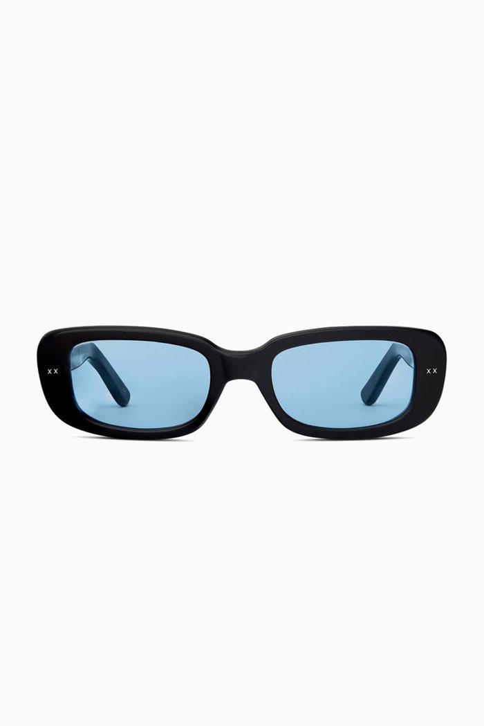 Eva Sunglasses in Bio-acetate, Blue
