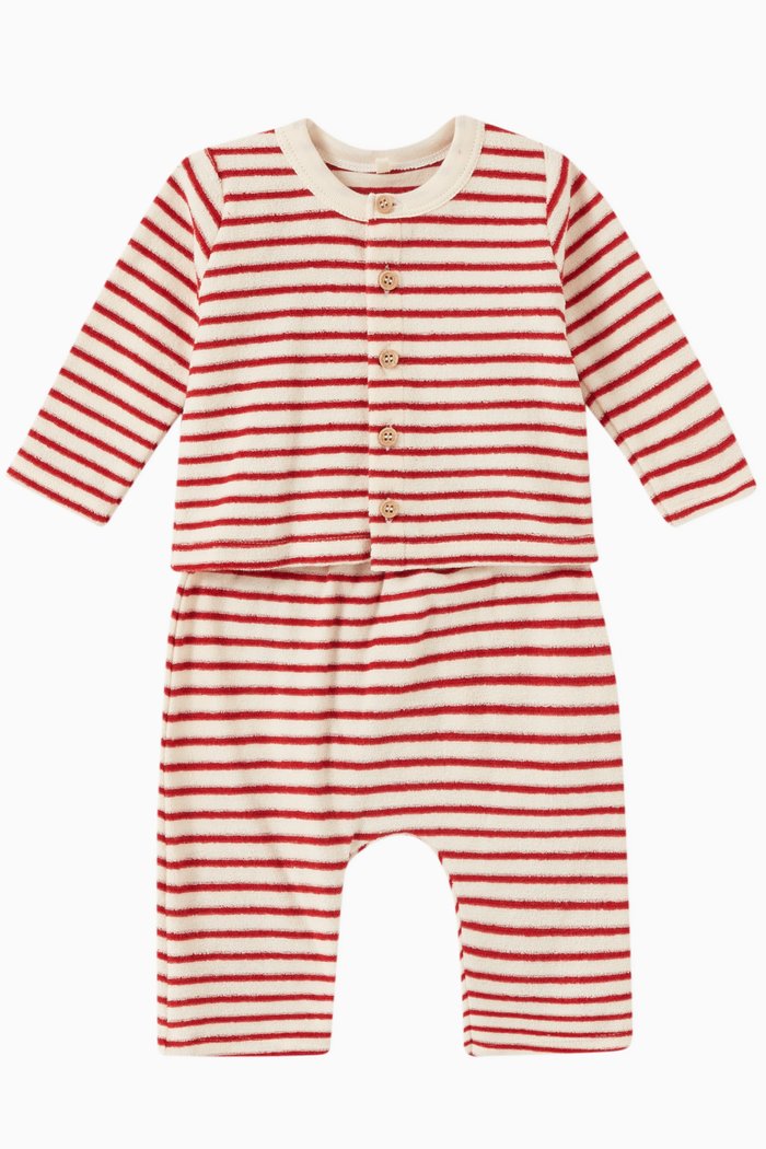 

Cardigan and Pants Set, Multicolour