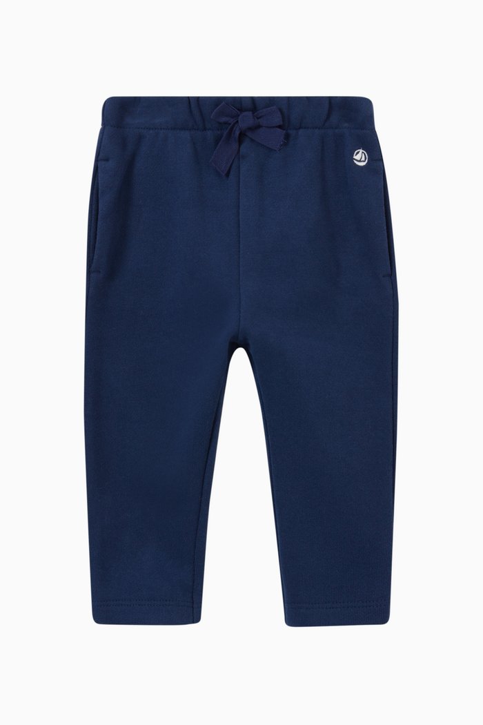 

Logo Detail Sweatpants in Cotton, Blue