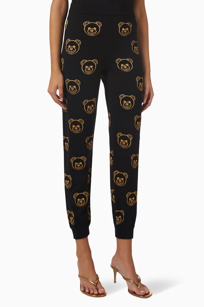 Teddy Pants in Wool, Black