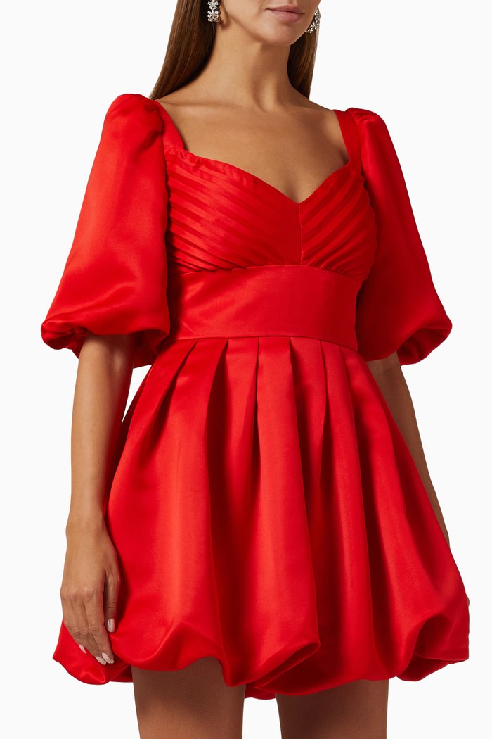 

Rose Mini Dress, Red