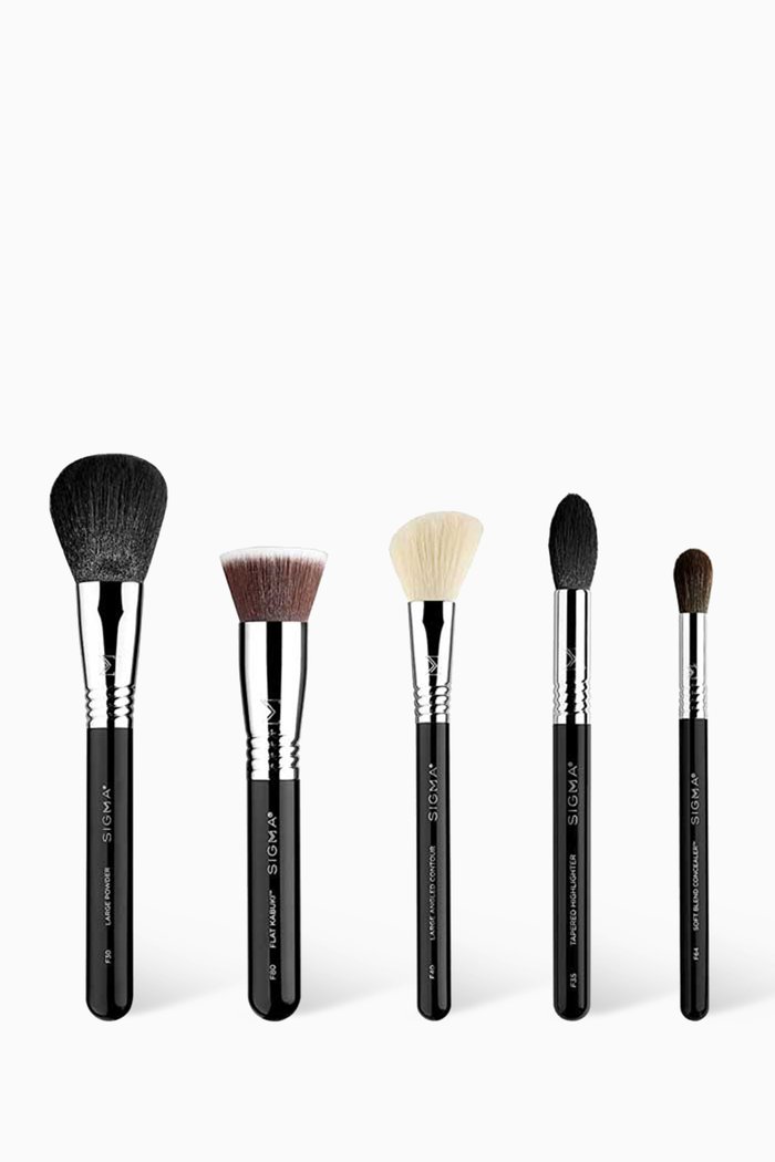 

Classic Face Brush Set, Multicolour