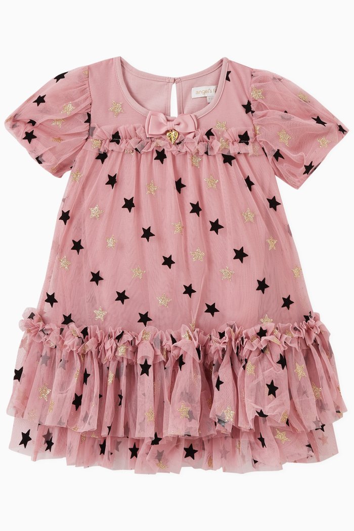 

Lauren Star Dress in Tulle, Pink