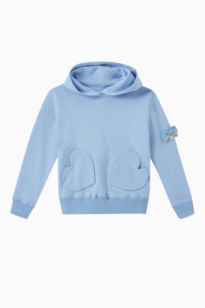 

Lottie Hoodie in Cotton-fleece, Blue