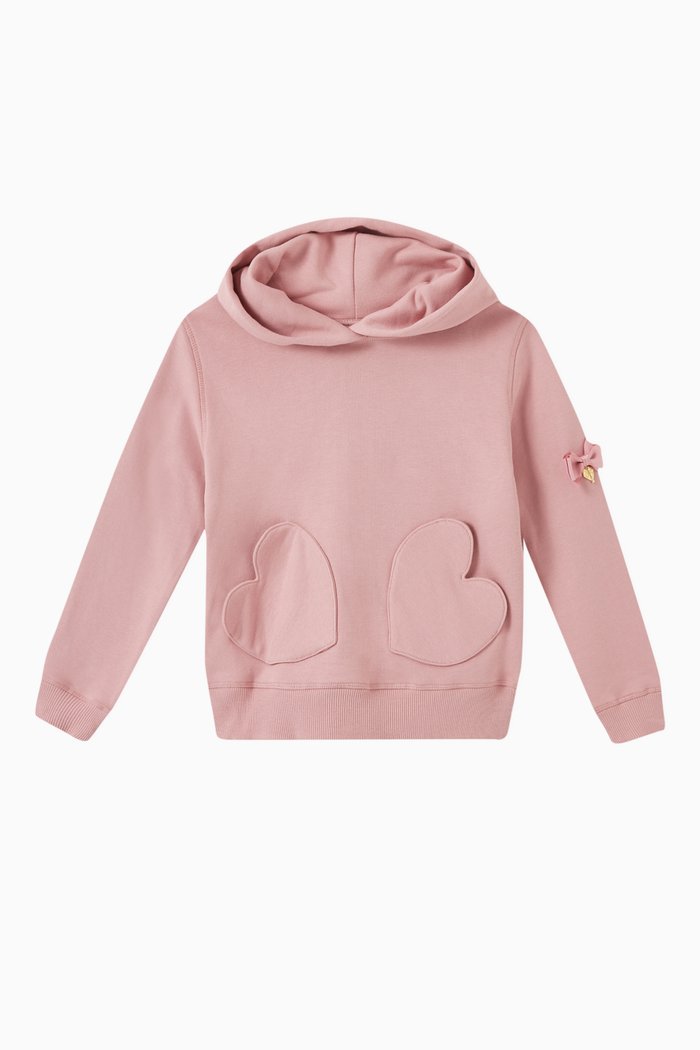 

Lottie Hoodie in Cotton-fleece, Pink