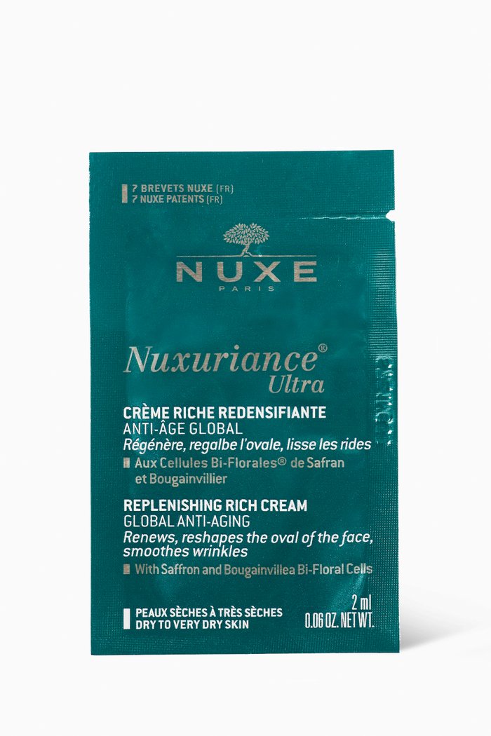 Nuxuriance® Ultra Replenishing Night Cream, 2ml, Multicolour