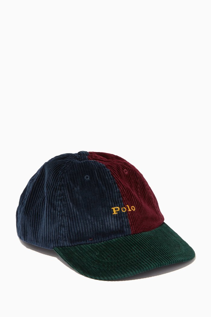 

Classic Sport Cap in Corduroy, Black