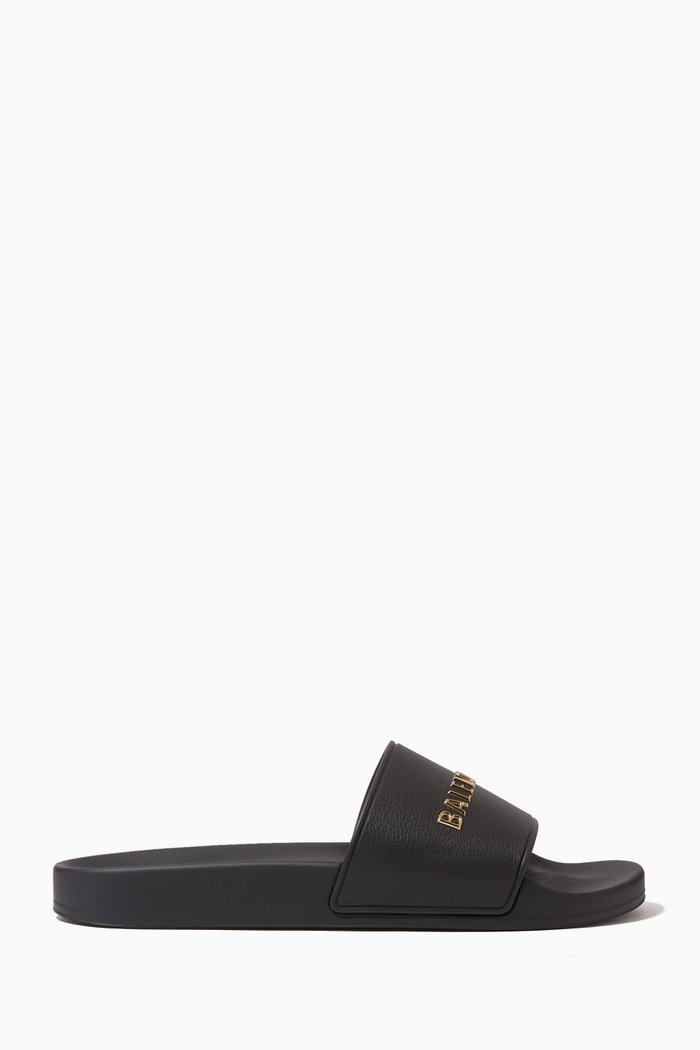 

Logo Slides in Rubber, Black