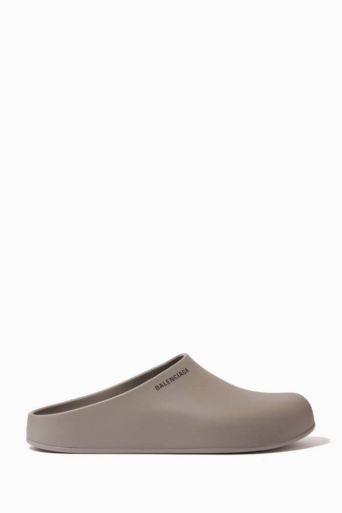 

Pool Closed Slides in EVA & Rubber, Grey
