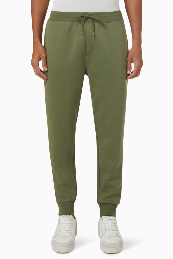 

Athletic Sweatpants in Cotton, Green