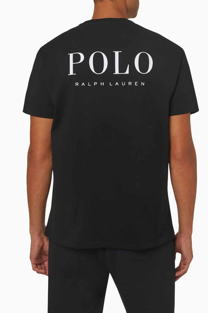 

Logo T-shirt in Cotton Jersey, Black