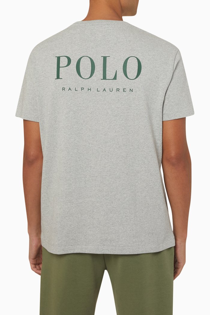 

Logo T-shirt in Cotton Jersey, Grey