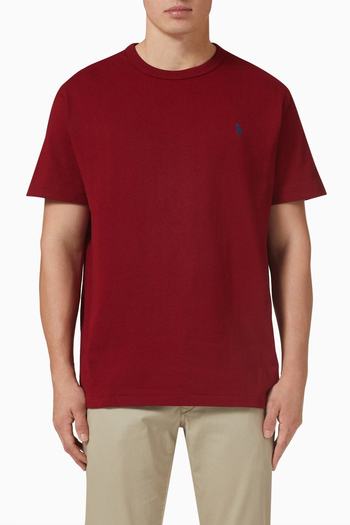 

Logo T-shirt in Cotton Jersey, Red