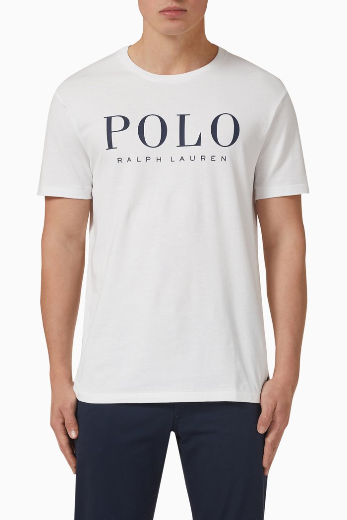

Logo T-shirt in Cotton Jersey, White