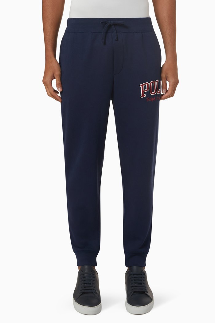 

Logo Sweatpants in Fleece, Blue