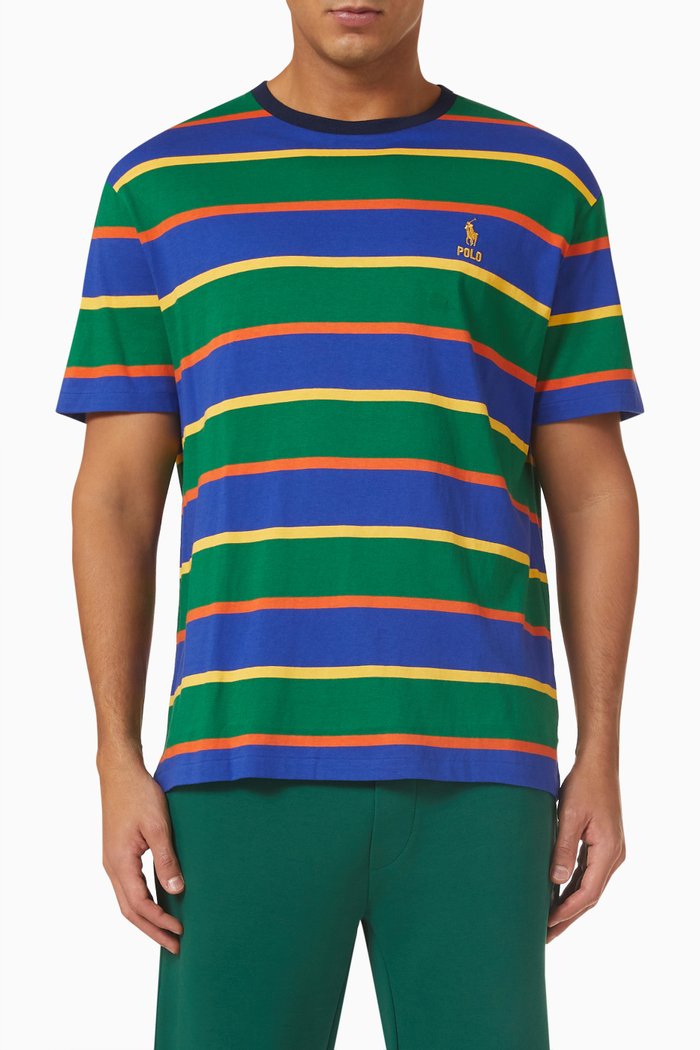 

T-shirt in Cotton Jersey, Multicolour