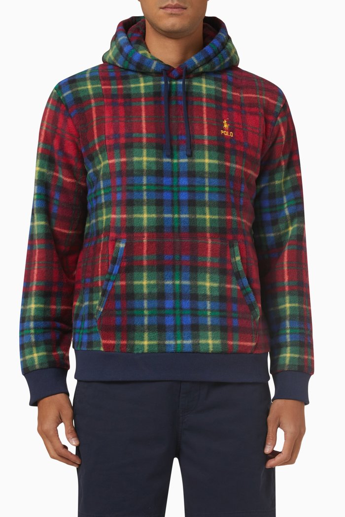 

Logo Checkered Hoodie, Multicolour