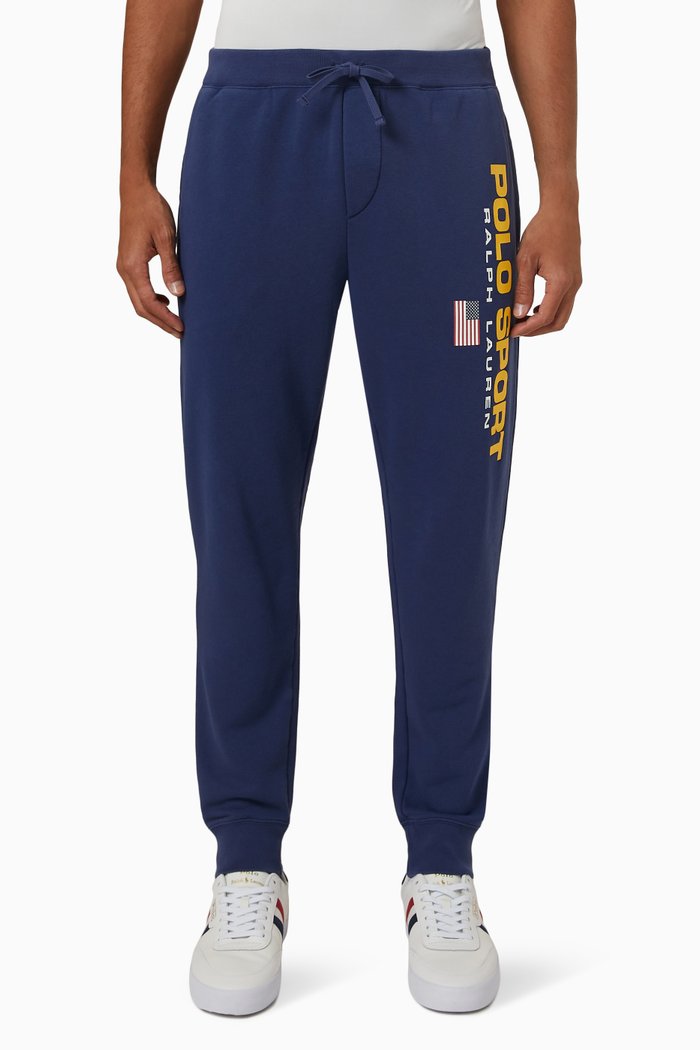 

Sweatpants in Cotton Jersey, Blue