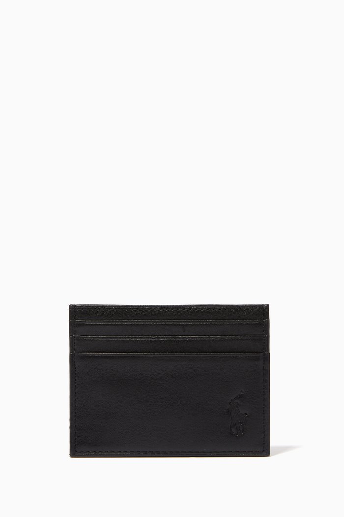 

Card Case in Smooth Leather, Black