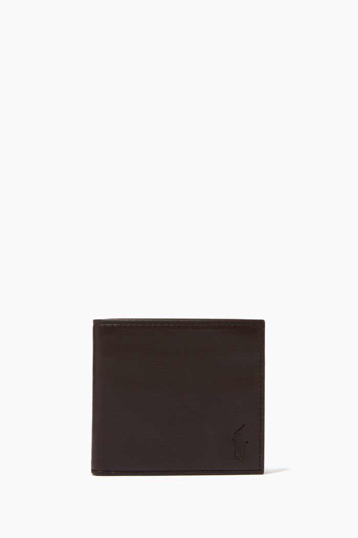 

Billfold Wallet in Leather, Brown