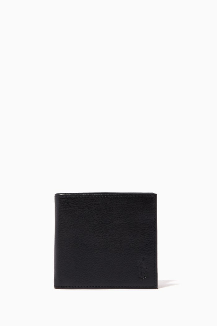 

Billfold Wallet in Leather, Black