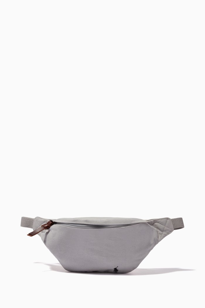

Belt Bag in Cotton Canvas, Grey