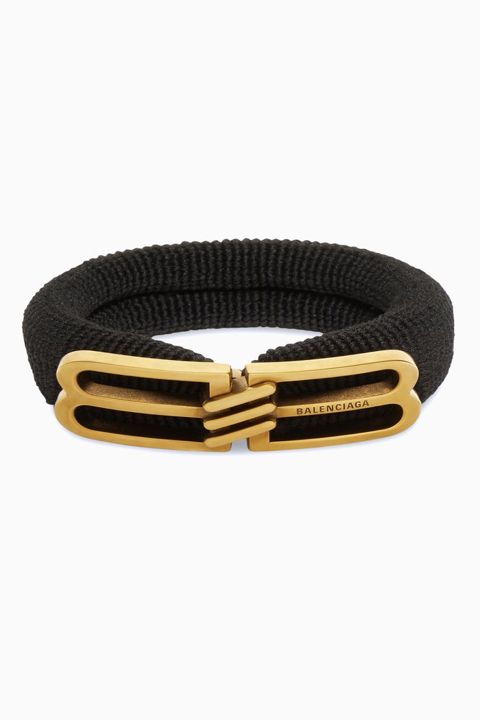 

BB Icon Hair Tie in Brass, Black