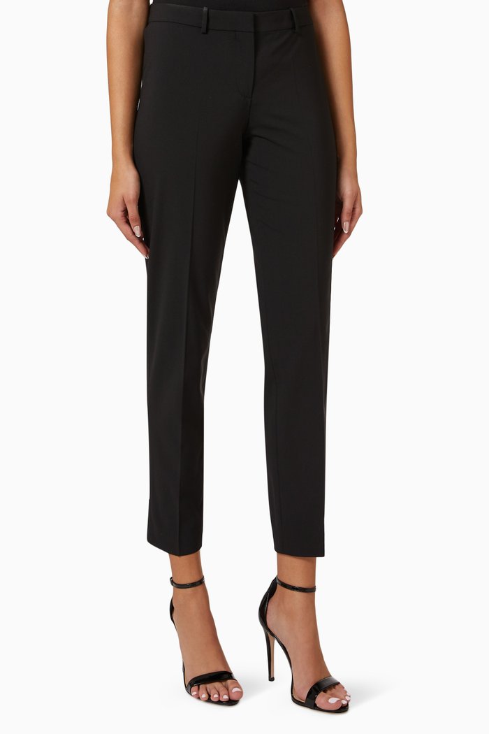 

Tiluna Pants in Wool Blend, Black