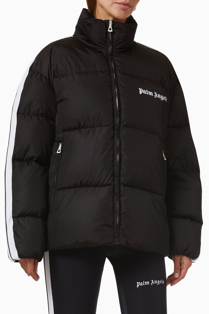

Track Down Jacket in Nylon, Black