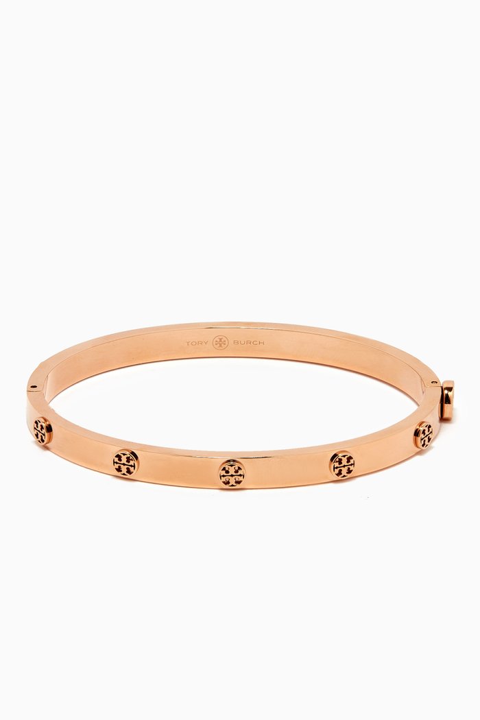 

Miller Stud Hinge Bracelet in Metal, Gold
