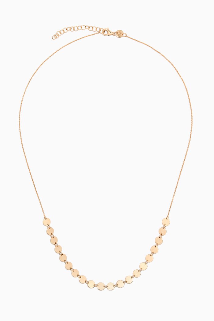 

Galeria Disc Necklace in 18kt Gold, Yellow