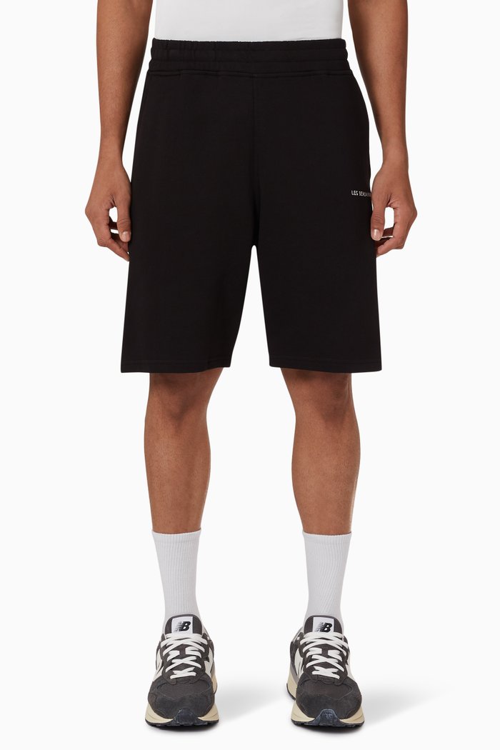 

Shorts 004 in Cotton Fleece, Black