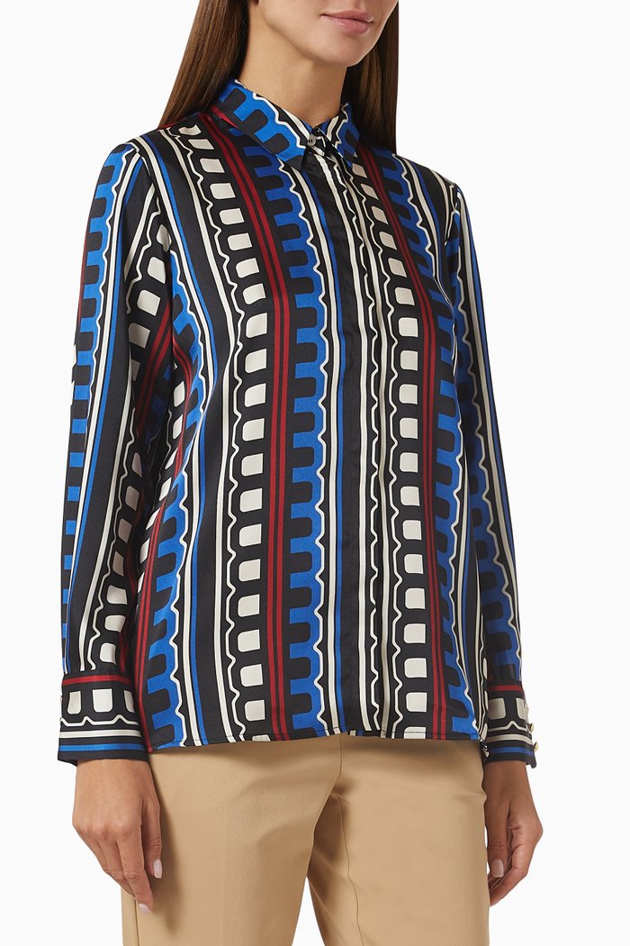 

Funghi Patterned Shirt, Blue
