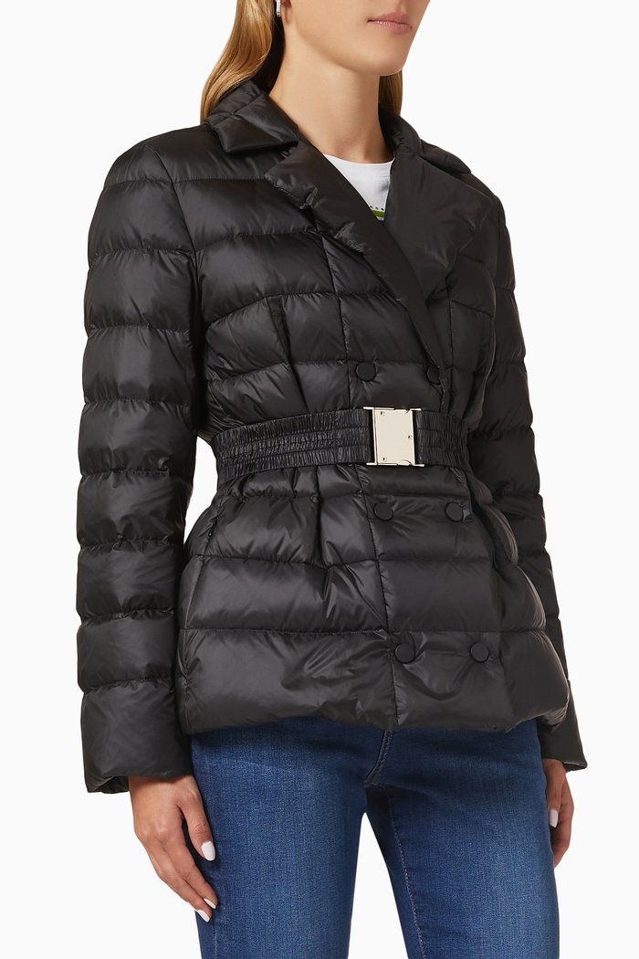 

Nirvana Quilted Down Jacket, Black
