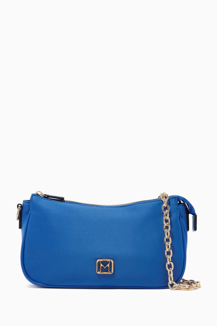 

Pausa Handbag in Neoprene, Blue