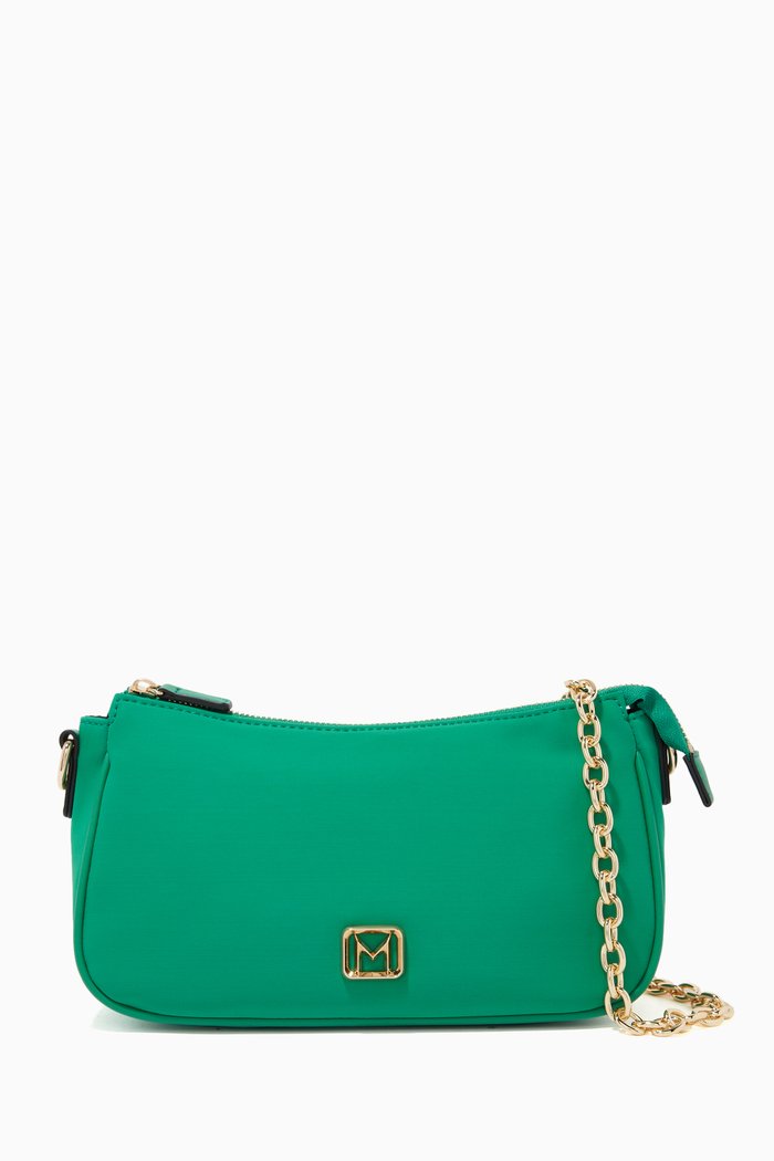 

Pausa Handbag in Neoprene, Green