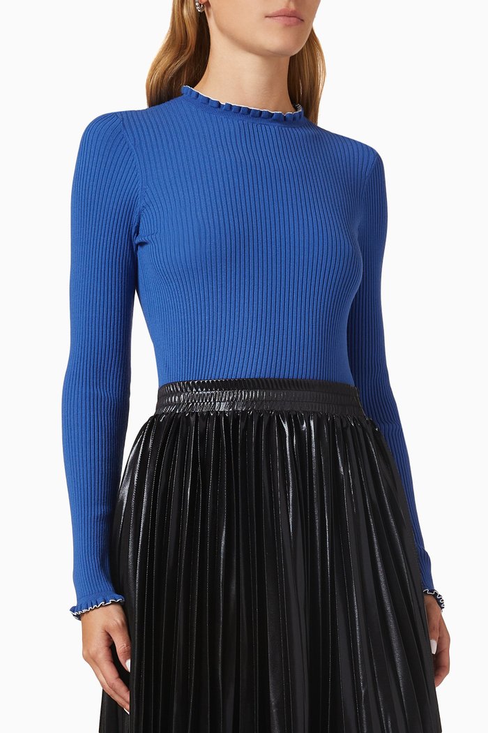 

Rica Sweater in Viscose Blend, Blue