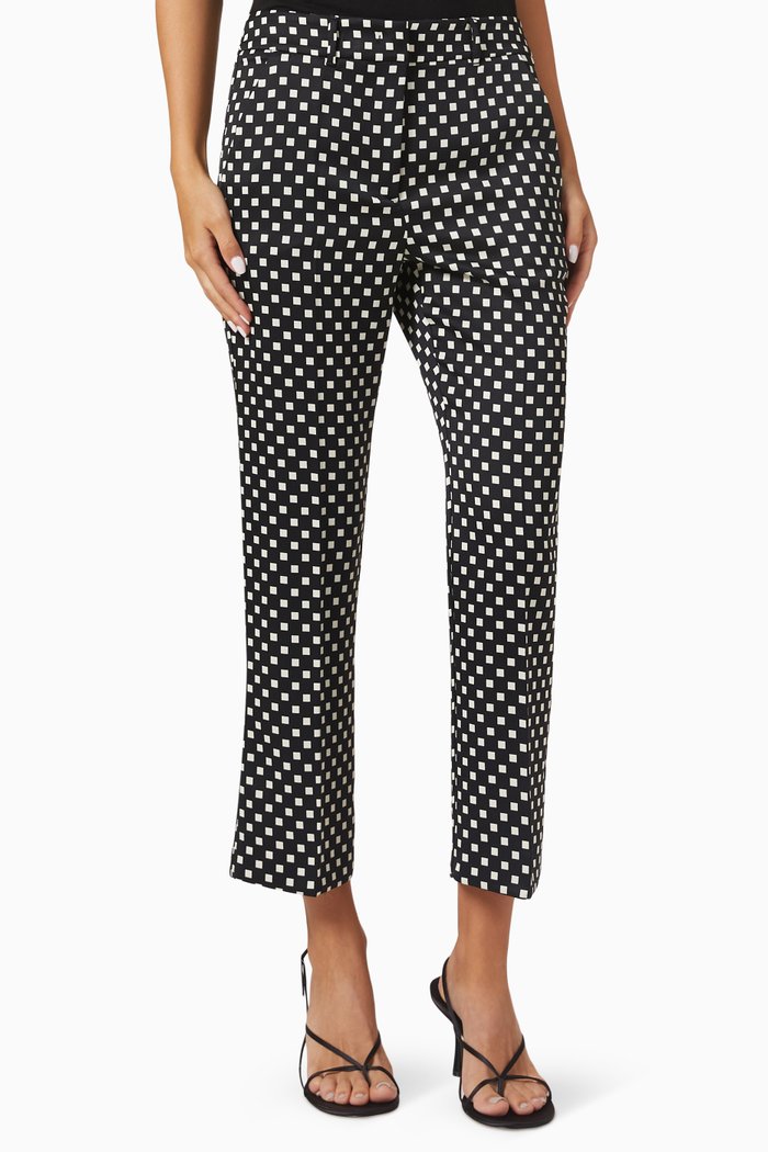 

Tesoro Pants in Viscose Blend, Black