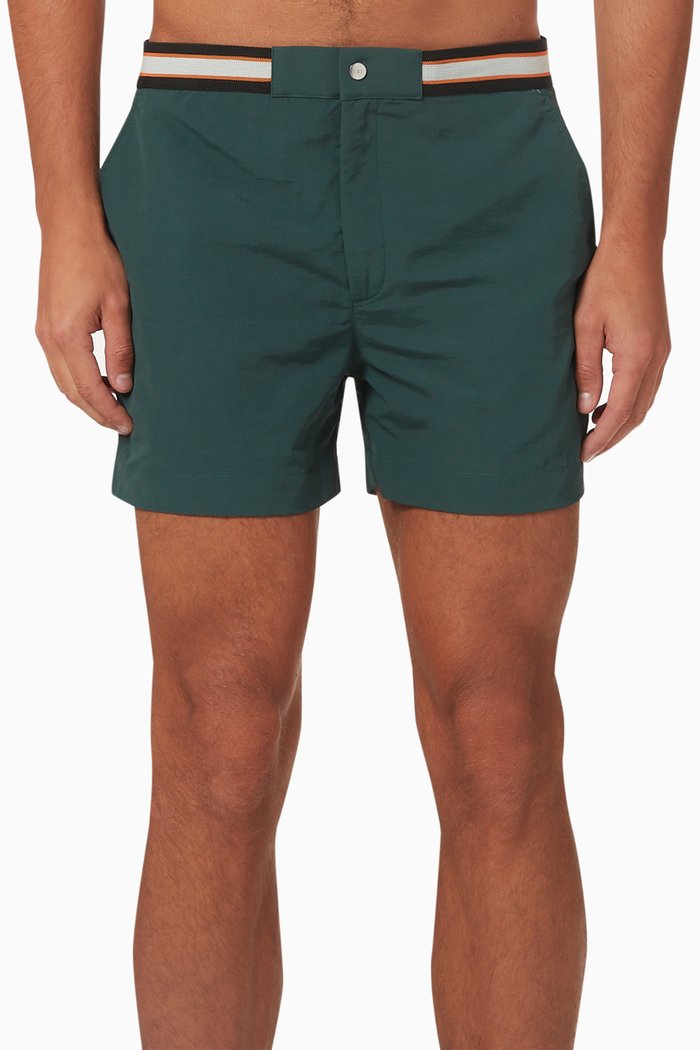 

Sunseeker Swim Shorts in Recycled Nylon, Green