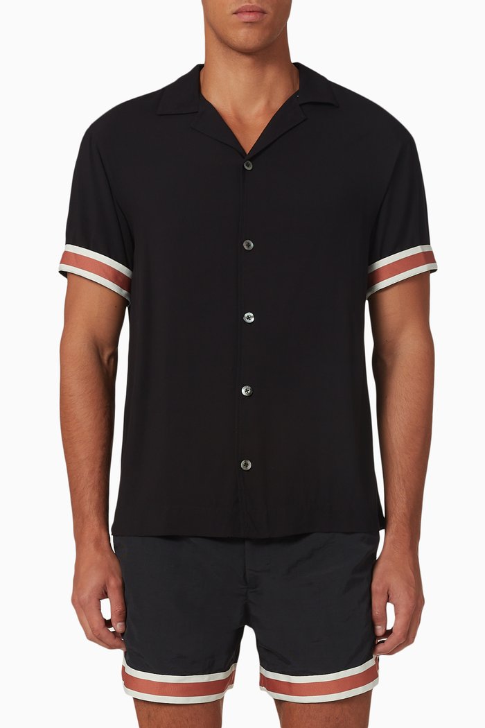 

Valbonne Shirt in Ecovero™, Black