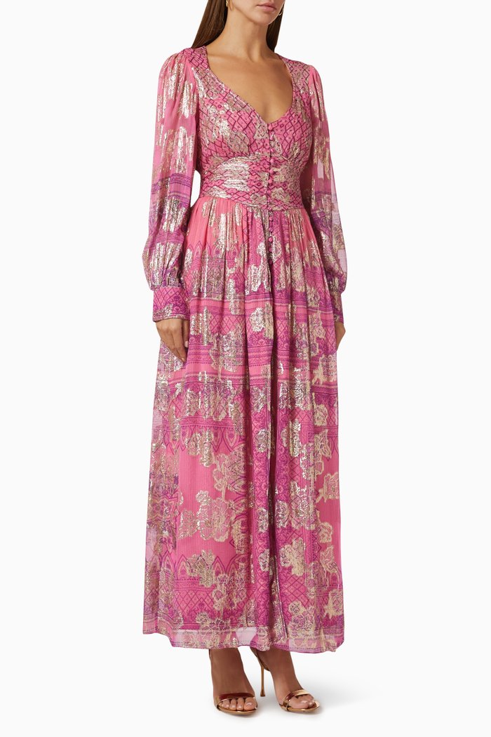 

Floral Maxi Dress, Pink