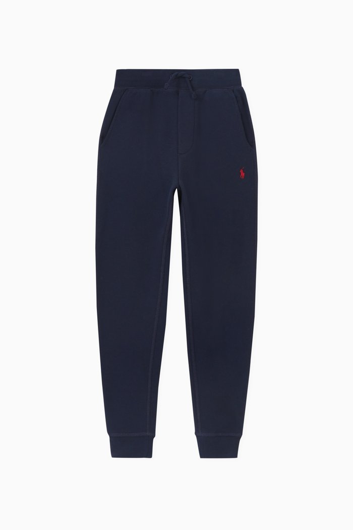 

Polo Logo Sweatpants in Cotton-blend, Blue