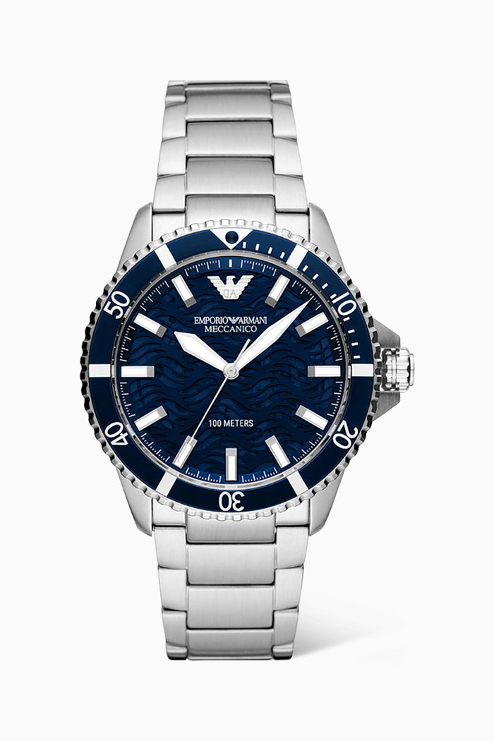 

Diver Automatic Watch, 42mm, Silver